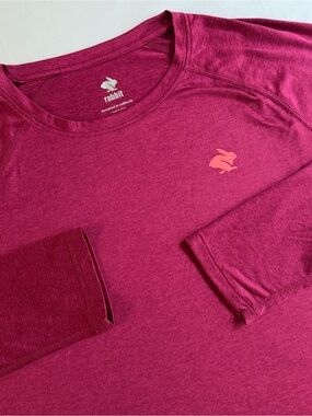 Runin Rabbit EZ Tee Long Sleeve Women XL SLIM Running Hiking Activewear Shirt